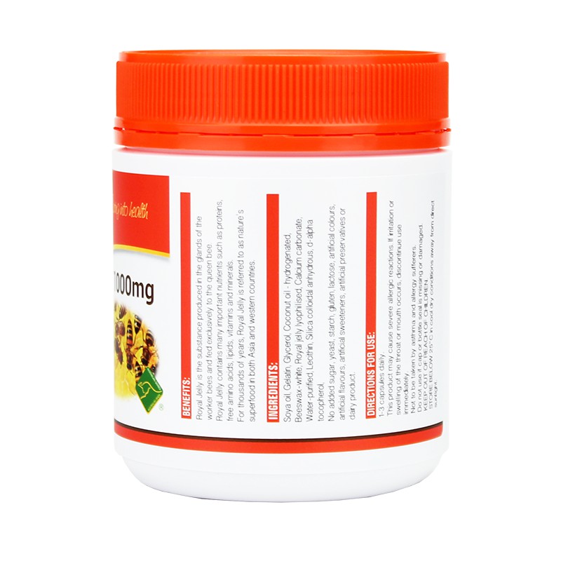 【澳洲仓】Enervite/澳乐维他 蜂王浆软胶囊 1000mg