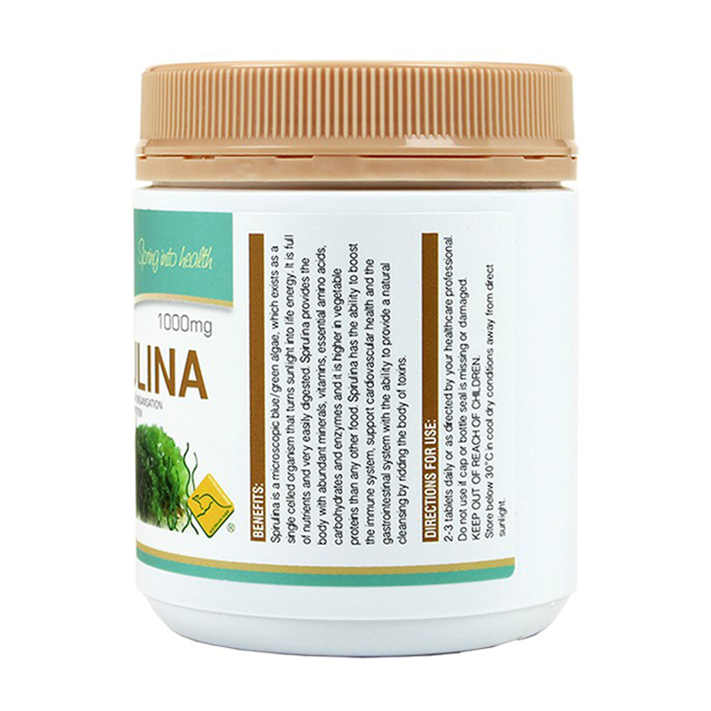 【澳洲仓】Enervite/澳乐维他 螺旋藻片 1000mg  200片