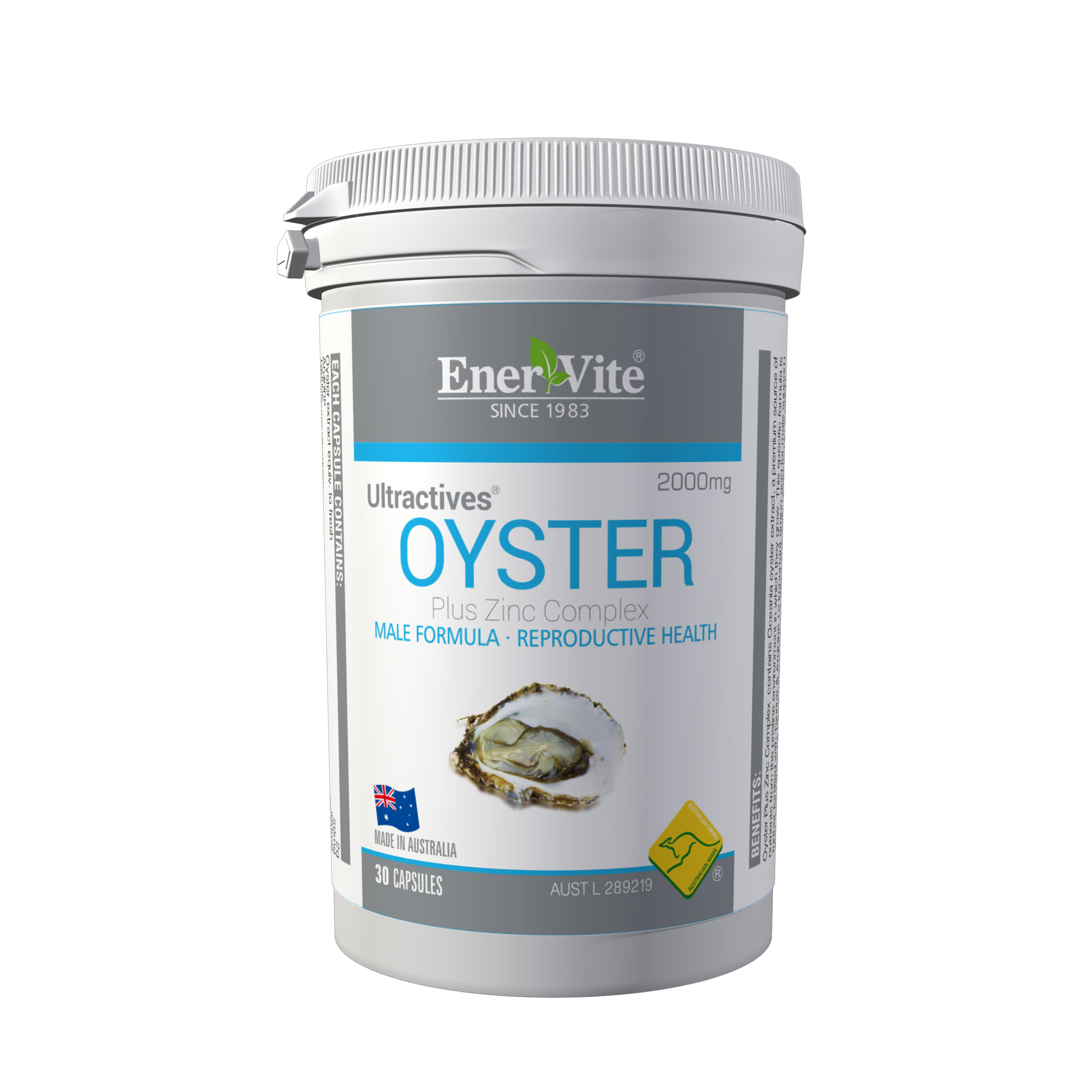 【澳洲仓】Enervite/澳乐维他 enervite 牡蛎精  30粒