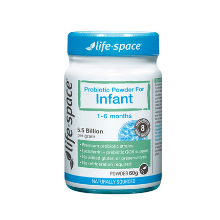 【澳洲仓】Life Space LS Infant 新生儿益生菌（1-6个月）60g  宝宝免疫系统增强免疫力