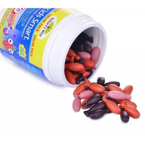 【澳洲仓】Nature's Way NW 儿童鱼油180粒软胶囊