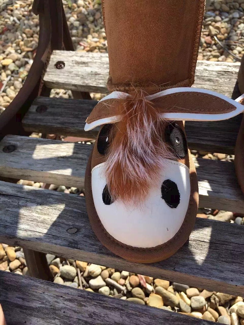 【澳洲仓】AUSSIE UGG CONNECTION ACDON 赤兔马 儿童3D立体雪地靴