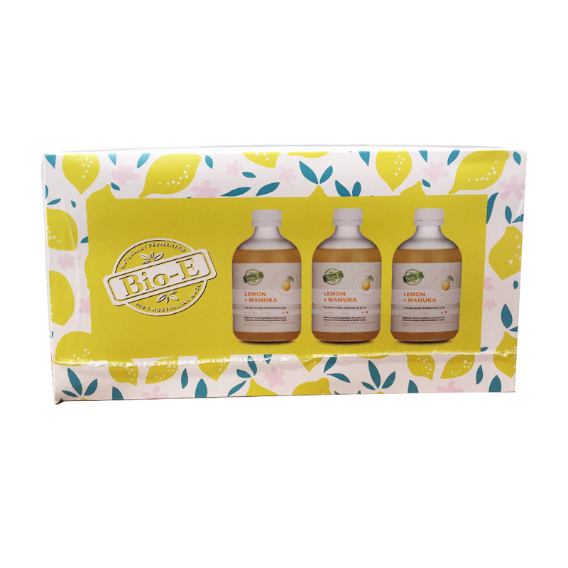 【澳洲仓】Bio-E柠檬酵素套装 内含3瓶酵素+1瓶蜂蜜（酵素一瓶 500ml, 蜂蜜265ml）