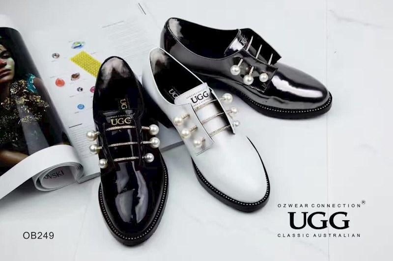 【澳洲仓】【超值特卖】OZWEAR OB249 春夏英伦珍珠鞋带牛津鞋