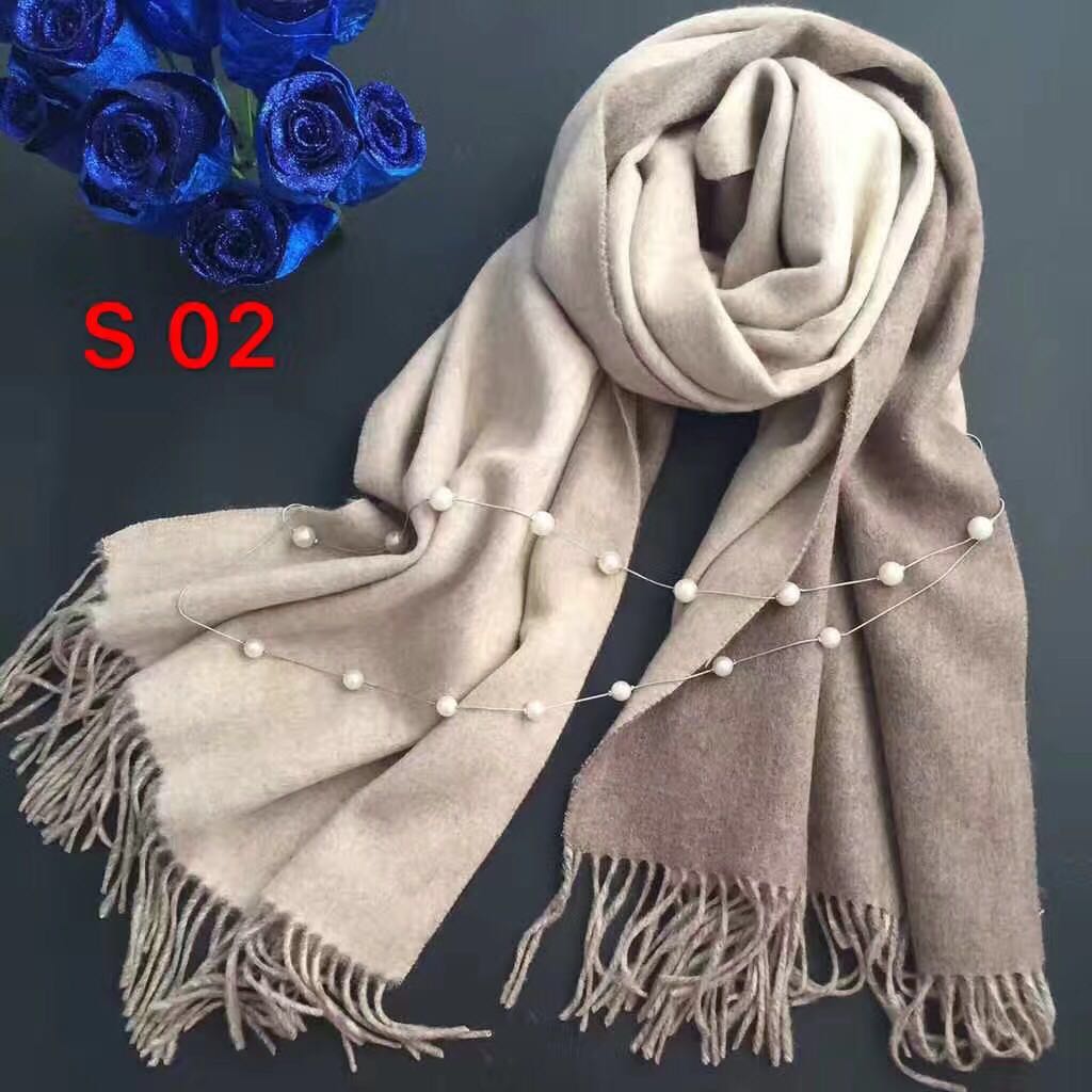 【澳洲仓】Aussie UGG Connection 双面双色大披肩 30%羊绒+70%羊毛  70*200cm（可选配鞋盒）