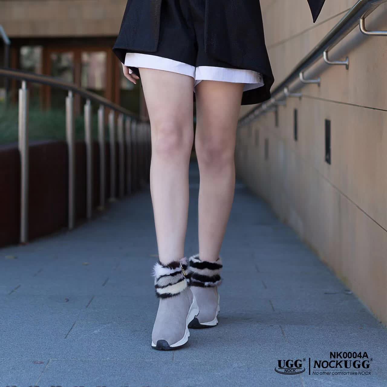 【澳洲仓】NOCK UGG NK0004 翻毛超轻运动鞋
