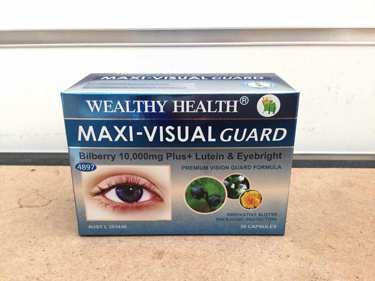 【澳洲仓】Wealthy Health富康护眼灵欧洲越桔 30粒