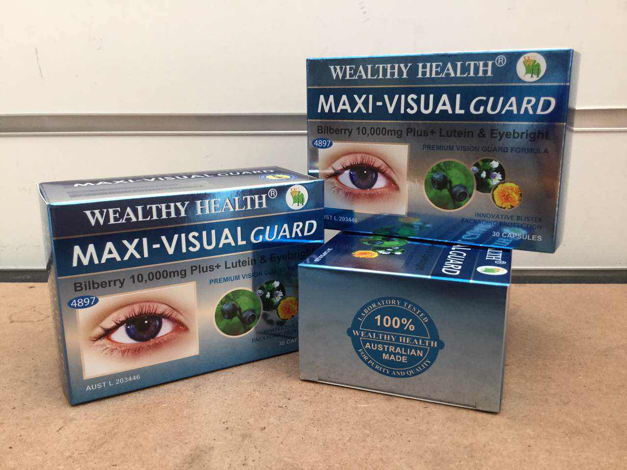 【澳洲仓】Wealthy Health富康护眼灵欧洲越桔 30粒