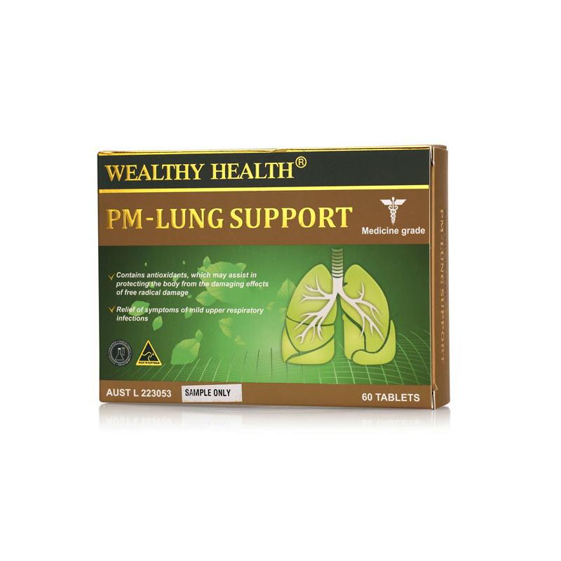 【澳洲仓】Wealthy health Lung Support 富康 清肺灵 护肺养肺60粒