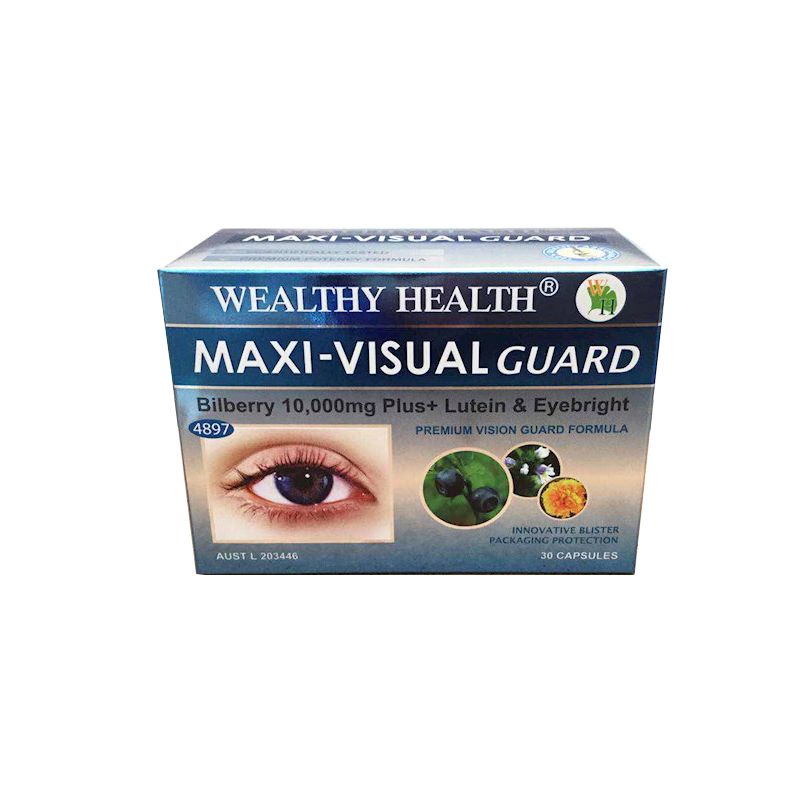 【澳洲仓】Wealthy Health富康护眼灵欧洲越桔 30粒