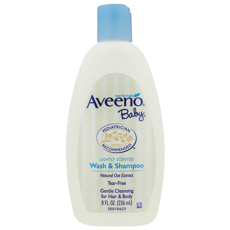 【澳洲仓】Aveeno Baby Wash & Shampoo 艾维诺婴儿、儿童天然燕麦洗沐浴液二合一 236ml