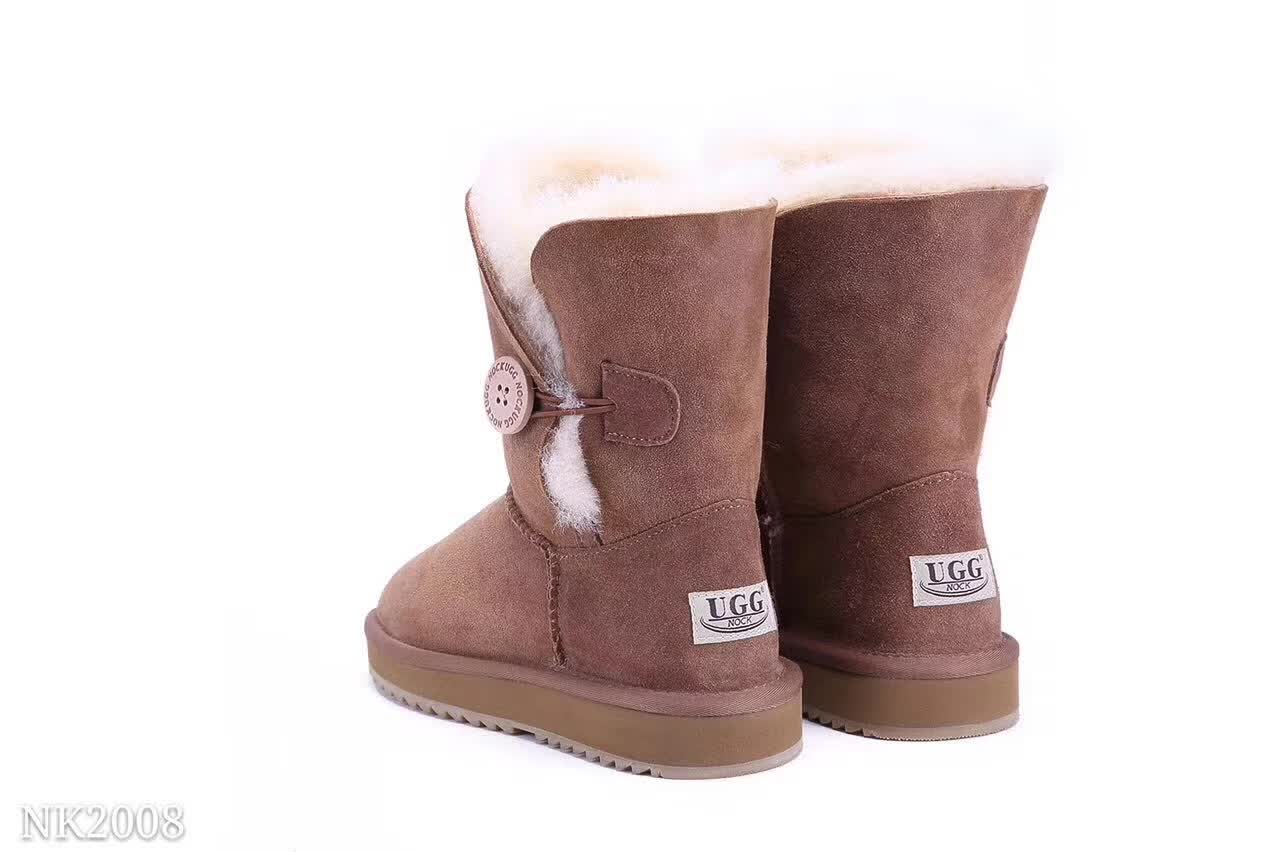 【澳洲仓】NOCK UGG NK2008 中筒经典一粒扣雪地靴