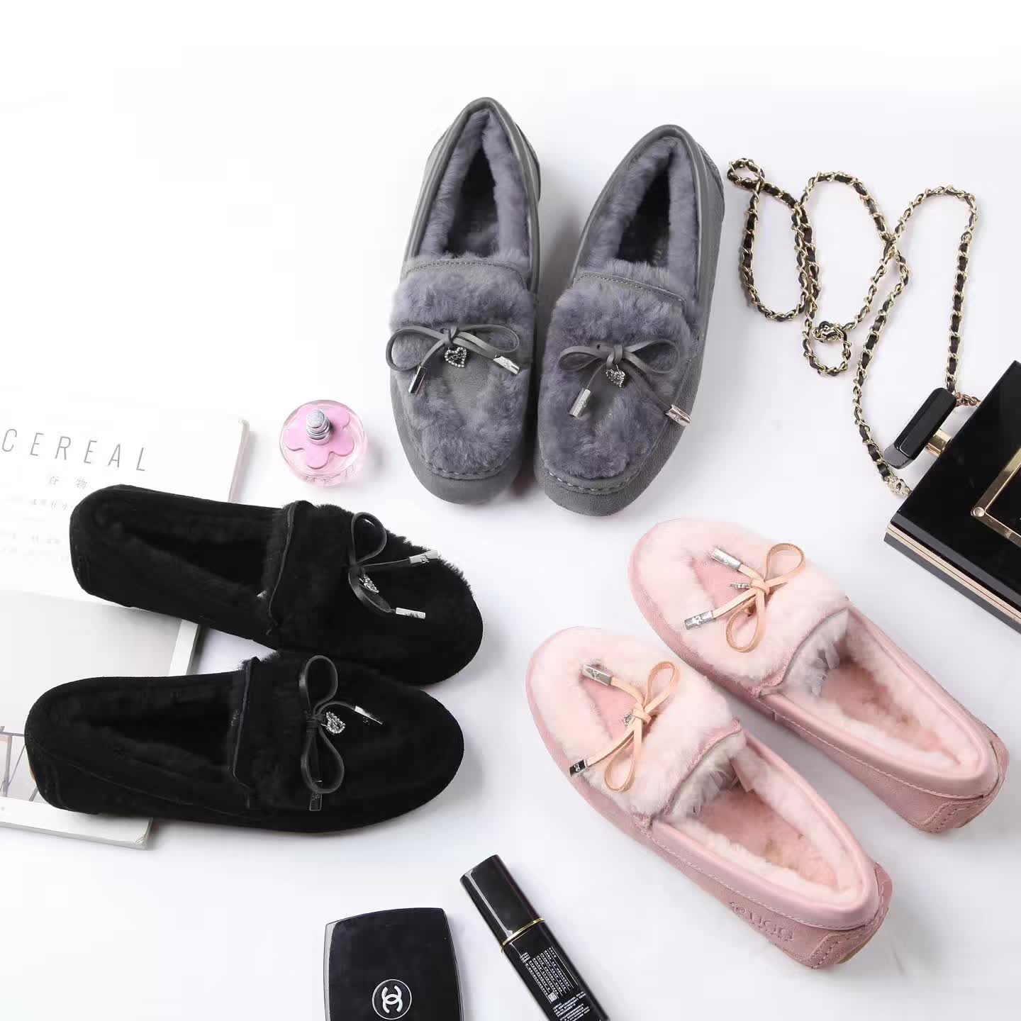 【澳洲仓】AUSNOW UGG CM006 绒绒毛豆豆