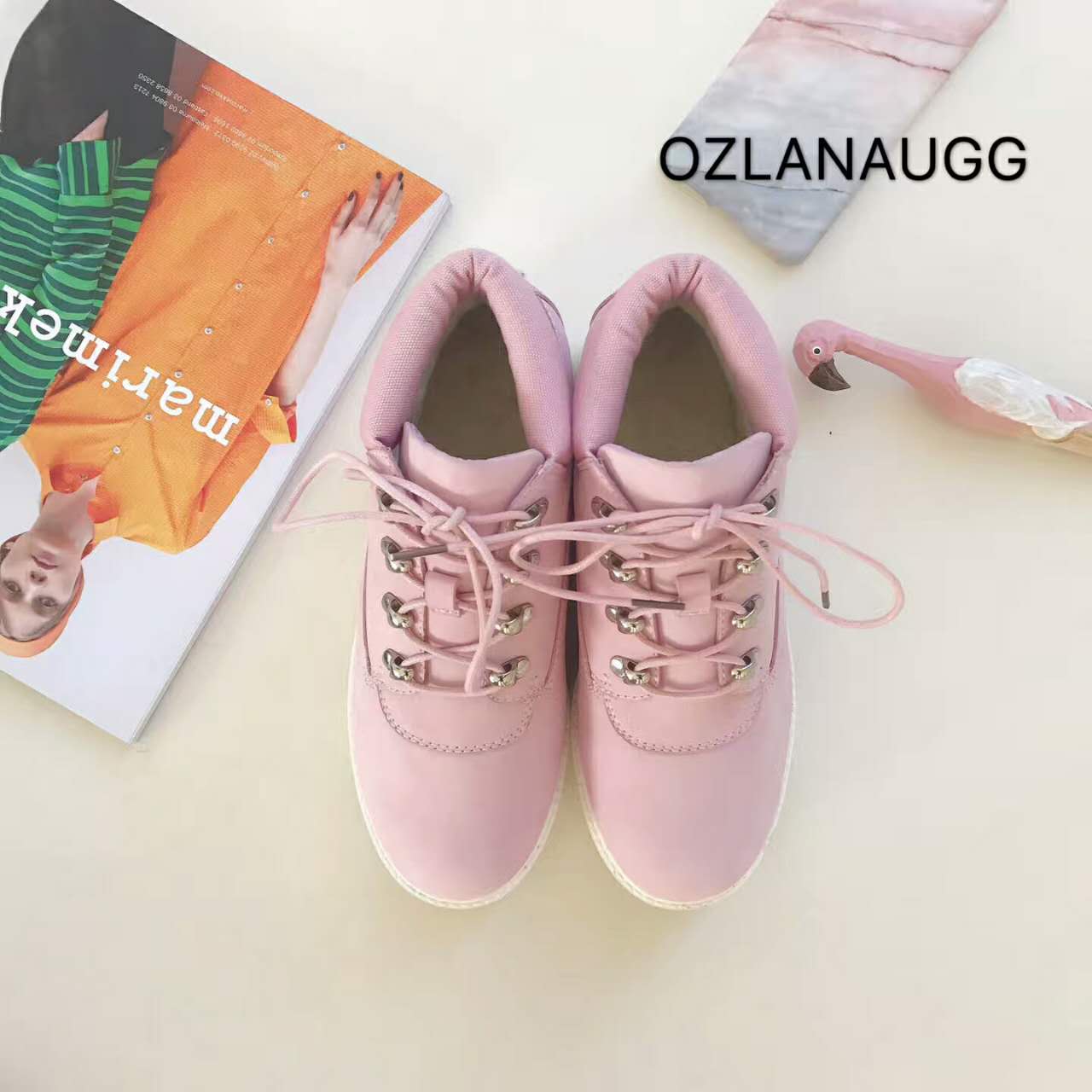 【澳洲仓】【冬款出清】OZLANA UGG OZ1022 格利特时髦厚底短靴