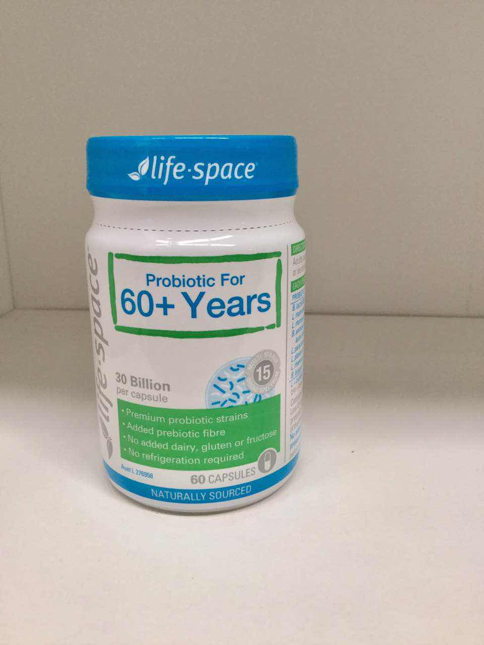 【澳洲仓】Life Space LS 60+ 老年人益生菌
