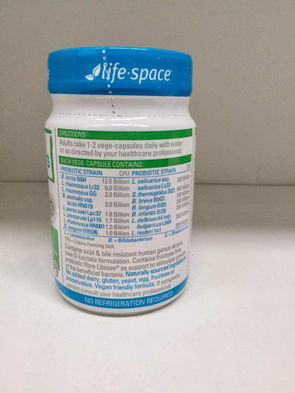 【澳洲仓】Life Space LS 60+ 老年人益生菌