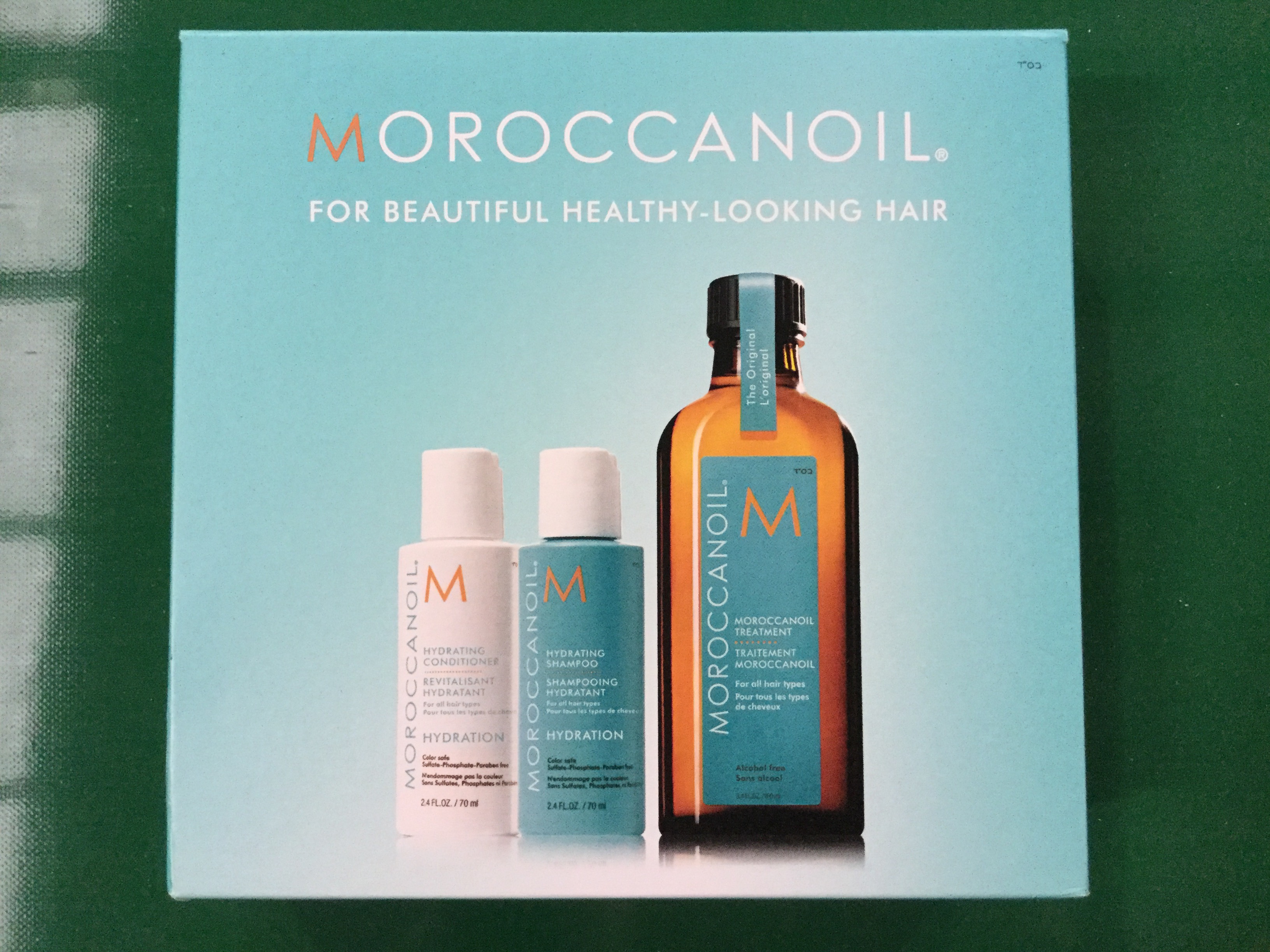 【澳洲仓】Moroccanoil 摩洛哥油洗护迷你套装三件套（洗发水70ml+护发素70ml+护发油100ml）