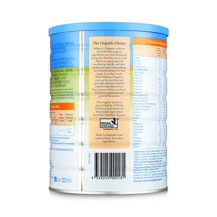 【澳洲仓】【3罐包邮】Bellamy 贝拉米2段 奶粉