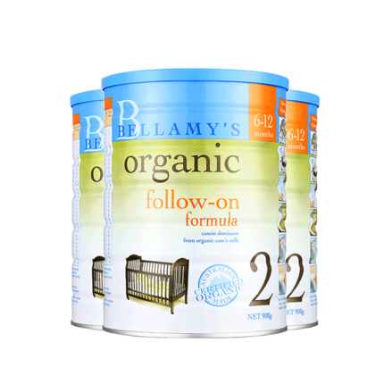 【澳洲仓】【3罐包邮】Bellamy 贝拉米2段 奶粉