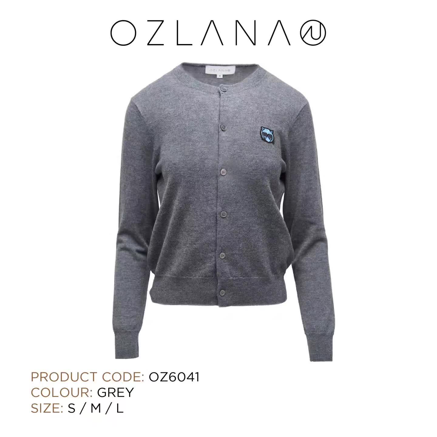 【澳洲仓】【礼】【两件免运费】OZLANA UGG OZ6041 网红猫 女士羊毛衫 羊毛开衫