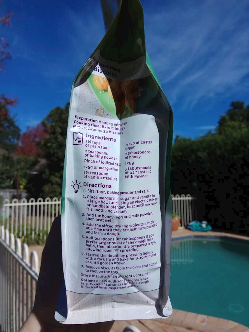 【澳洲仓】【3袋包邮】A2 全脂 成人高钙奶粉 青少年中老年奶粉 1kg 新版 6袋一整箱