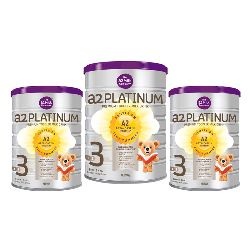 【澳洲仓】【3罐包邮】A2婴儿奶粉白金系列牛奶粉 3段