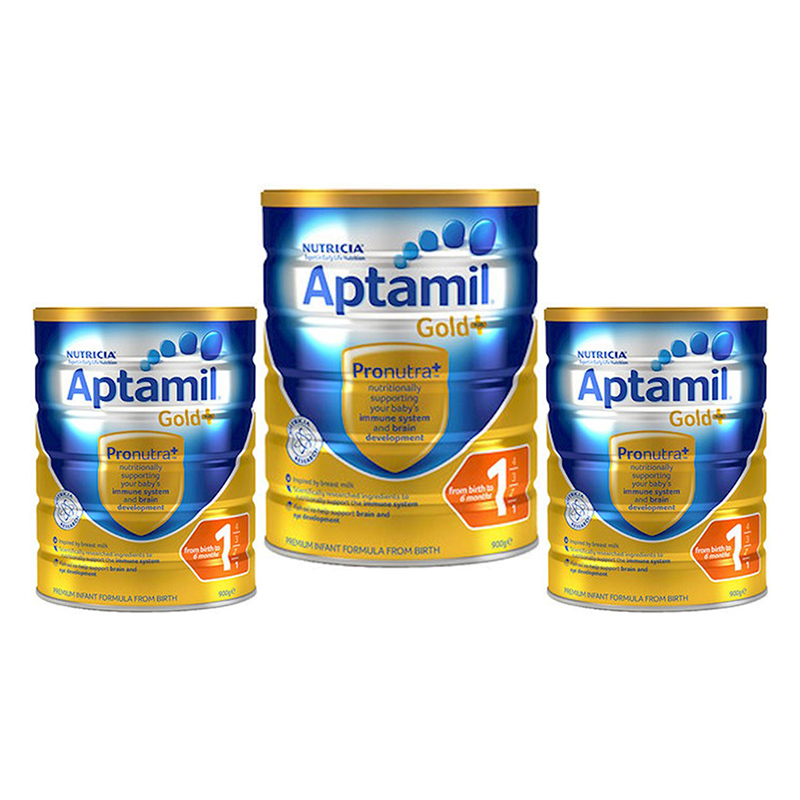 【澳洲仓】【3罐包邮】Aptamil Gold 金装爱他美1段 奶粉