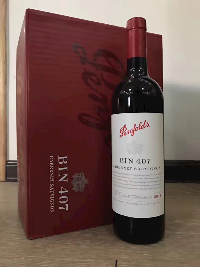 【中国仓】奔富 bin407 英文版 14年 木塞原装（偏远地区补差价）