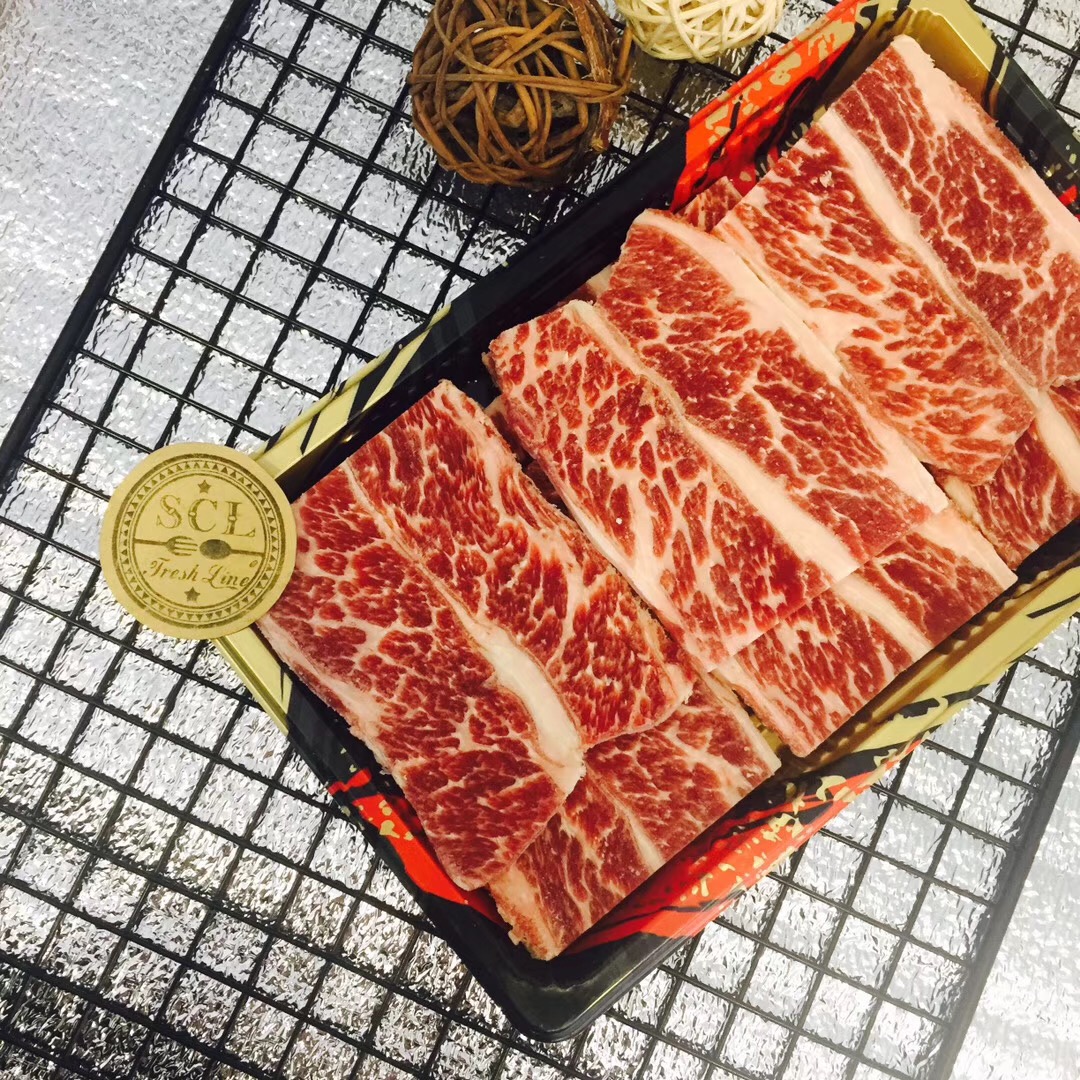 【中国仓】澳洲和牛M7牛小排 两个规格（偏远地区请补拍生鲜偏远地区运费）