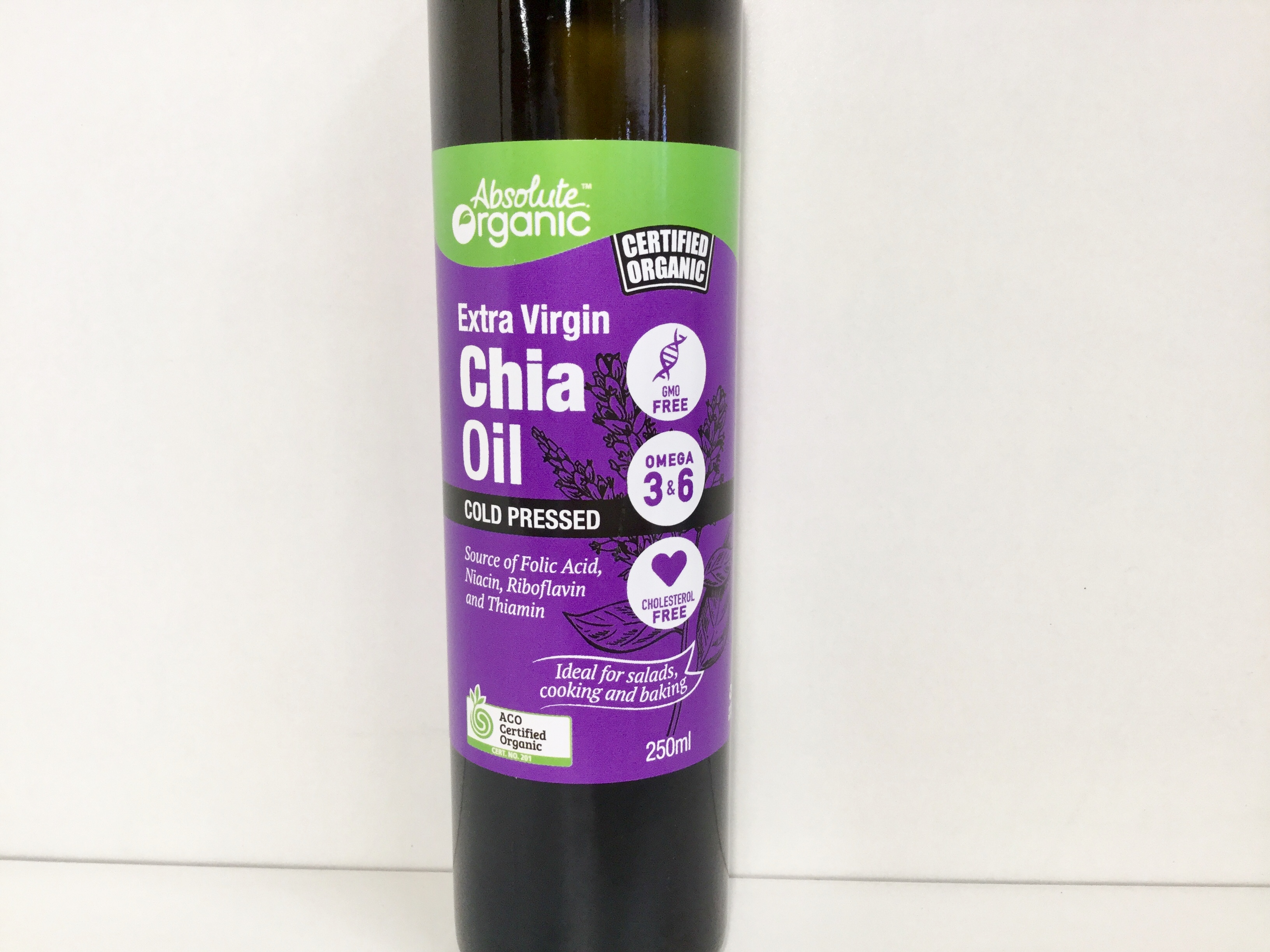 【澳洲仓】Absolute Organic 有机奇亚籽油 Chia oil 250ml