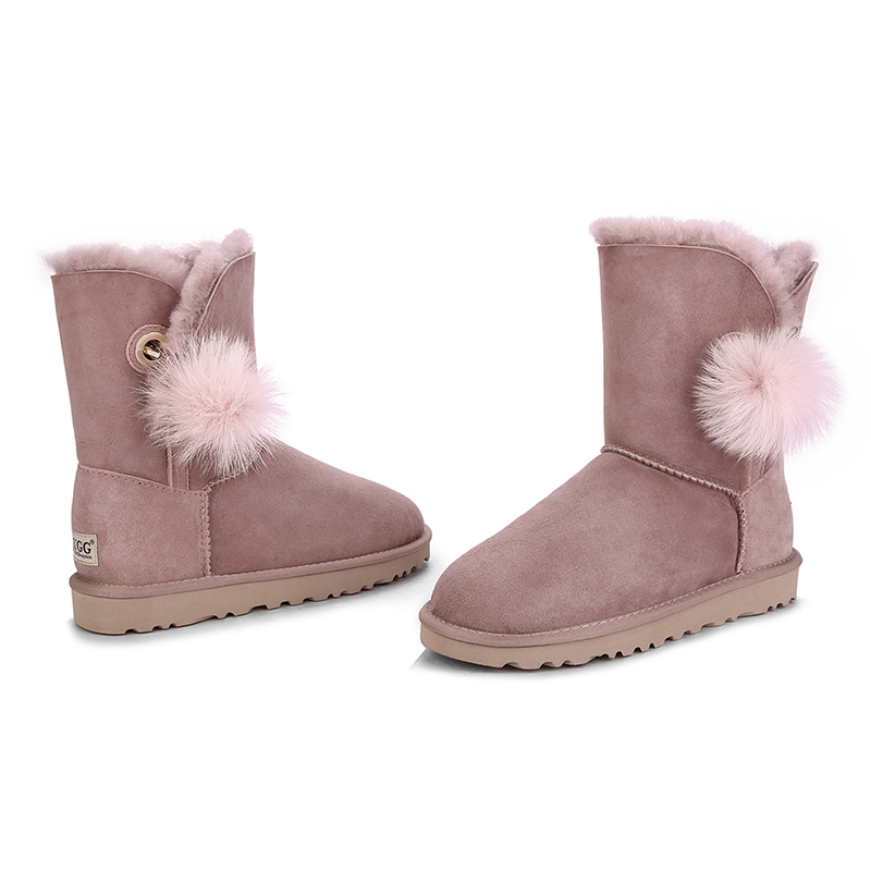 【澳洲仓】【冬款出清】DK UGG DK025 防泼水托斯卡纳羊毛球雪地靴