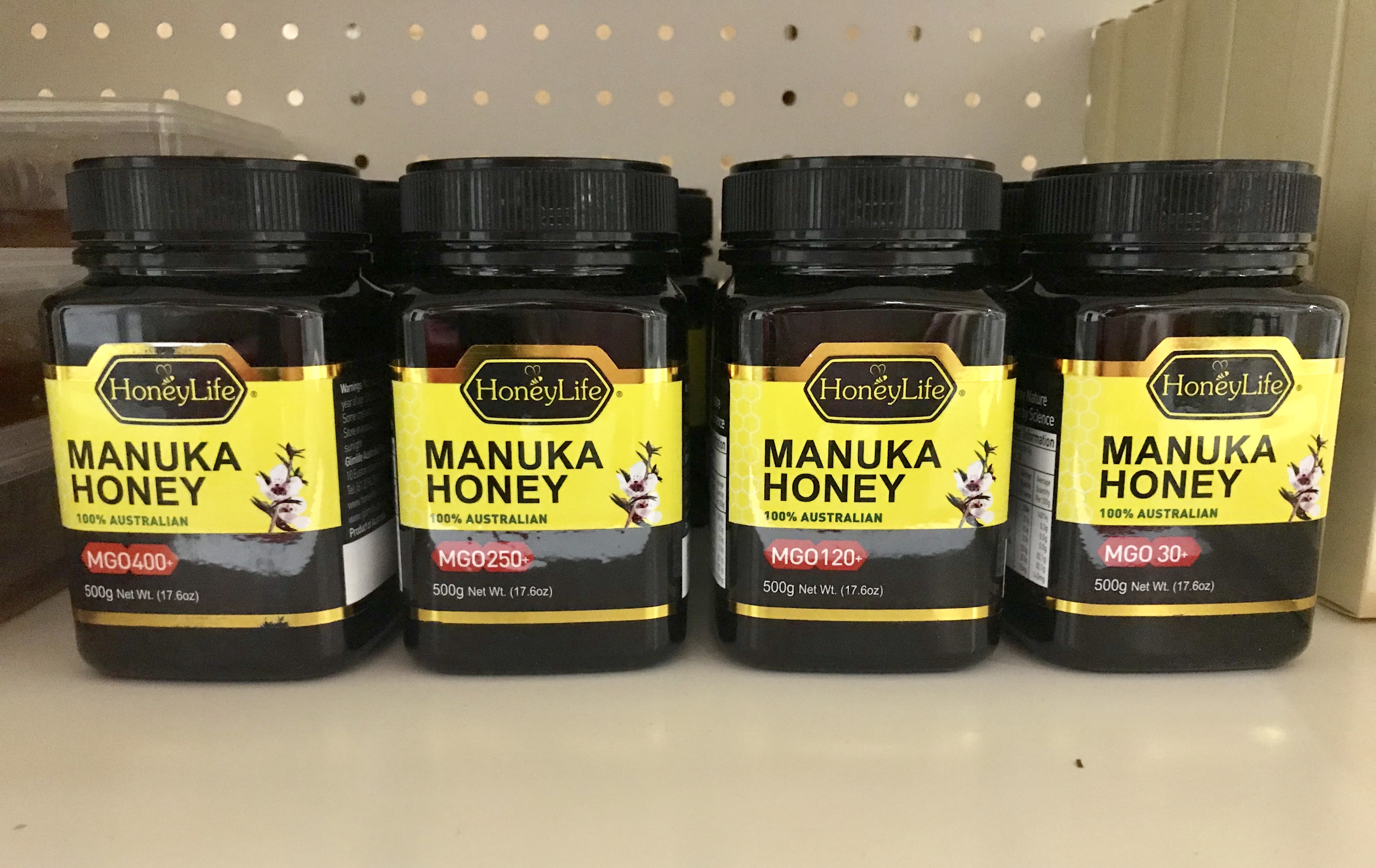 【澳洲仓】Honeylife澳蜂宝 麦卢卡蜂蜜 MGO30+ 500g