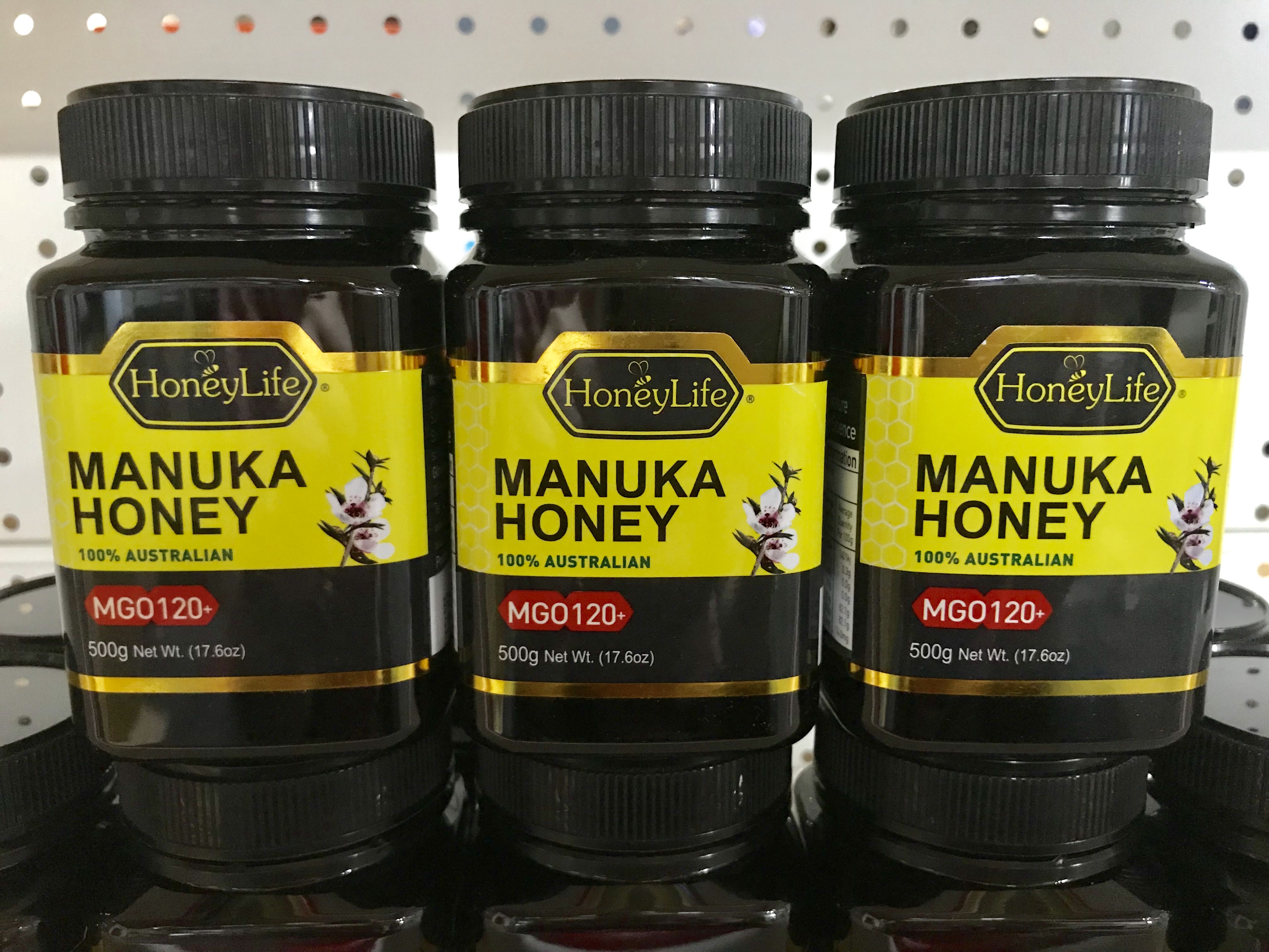 【澳洲仓】Honeylife澳蜂宝 麦卢卡蜂蜜 MGO120+ 500g