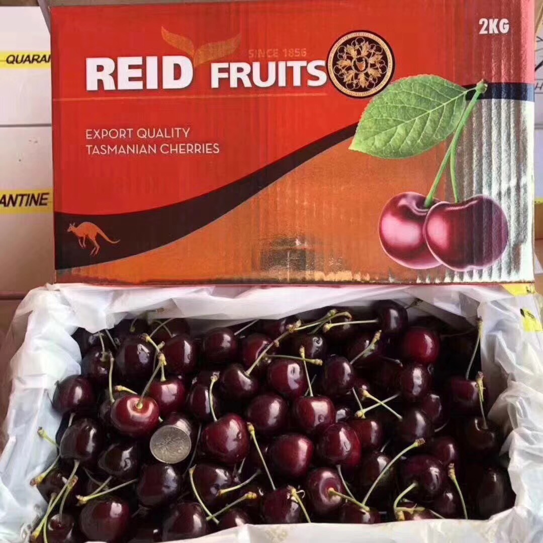 【中国仓】塔洲 Reid 车厘子 2kg装 顺丰包邮（偏远地区请补拍运费）