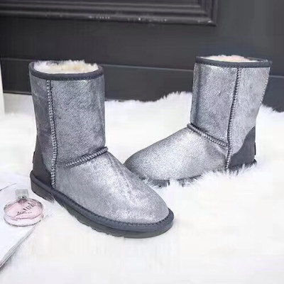 【澳洲仓】【特价】BLUESTAR UGG M5825  经典中筒靴 羊皮毛一体+外层马毛