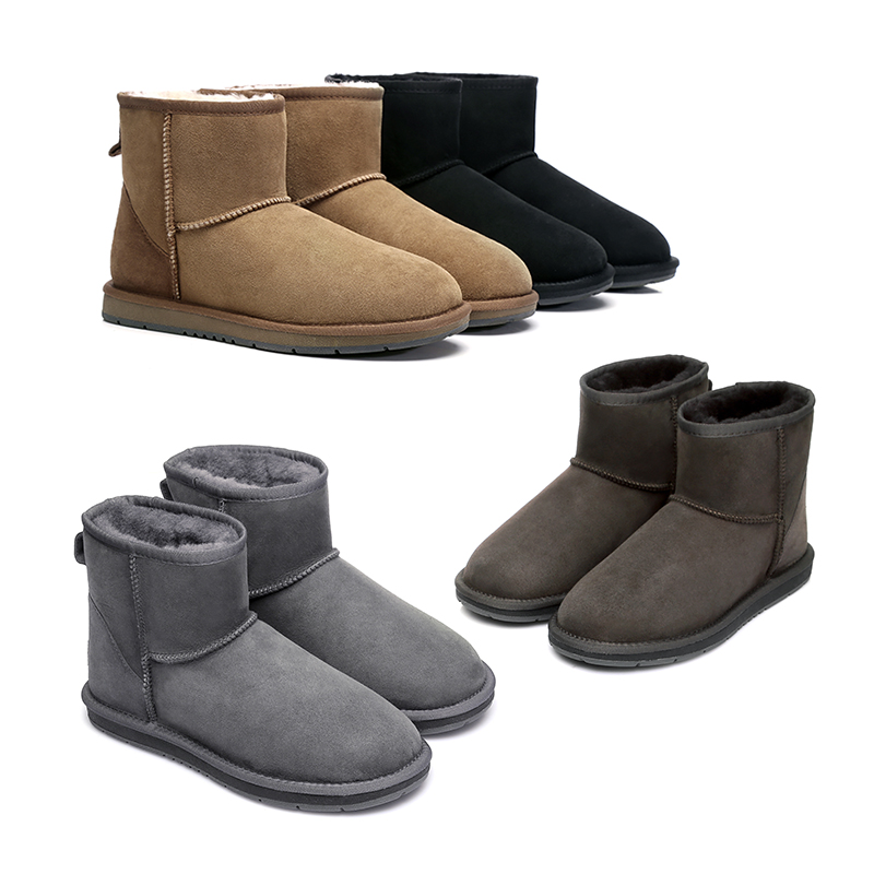 【澳洲仓】AS UGG 15701 新版防水迷你经典靴 皮毛一体雪地靴