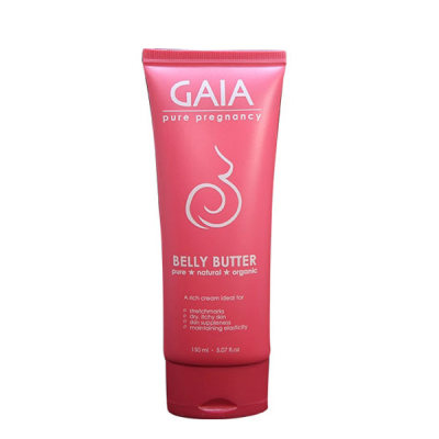 【澳洲仓】GAIA 孕产妇妊娠纹按摩霜 Belly Butter 150ml 预防妊娠纹 肥胖纹 生长纹