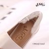 【澳洲仓】【任意两双50刀】Ausnow UGG cm029 春夏 鞋身头层牛皮 后跟羊皮 珍珠方扣两穿乐福鞋（下单联系客服改价）