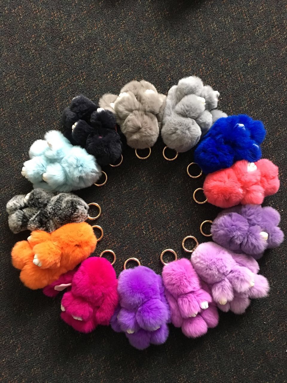 【澳洲仓】【礼】【第二件半价】LITTLE AUSSIE 獭兔毛兔子钥匙链 装死兔【SMALL】15cm 挂饰