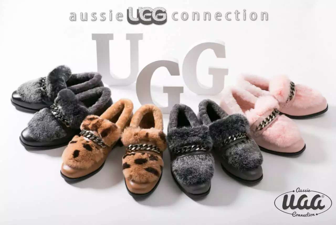 【澳洲仓】【冬款出清】AUSSIE CONNECTION ACYMT 兔毛贵妇鞋