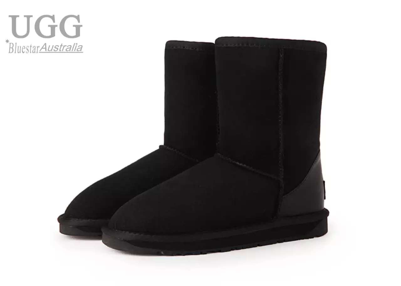 【澳洲仓】【礼】【买一送一】BLUESTAR BS5825 亮皮后跟经典中筒