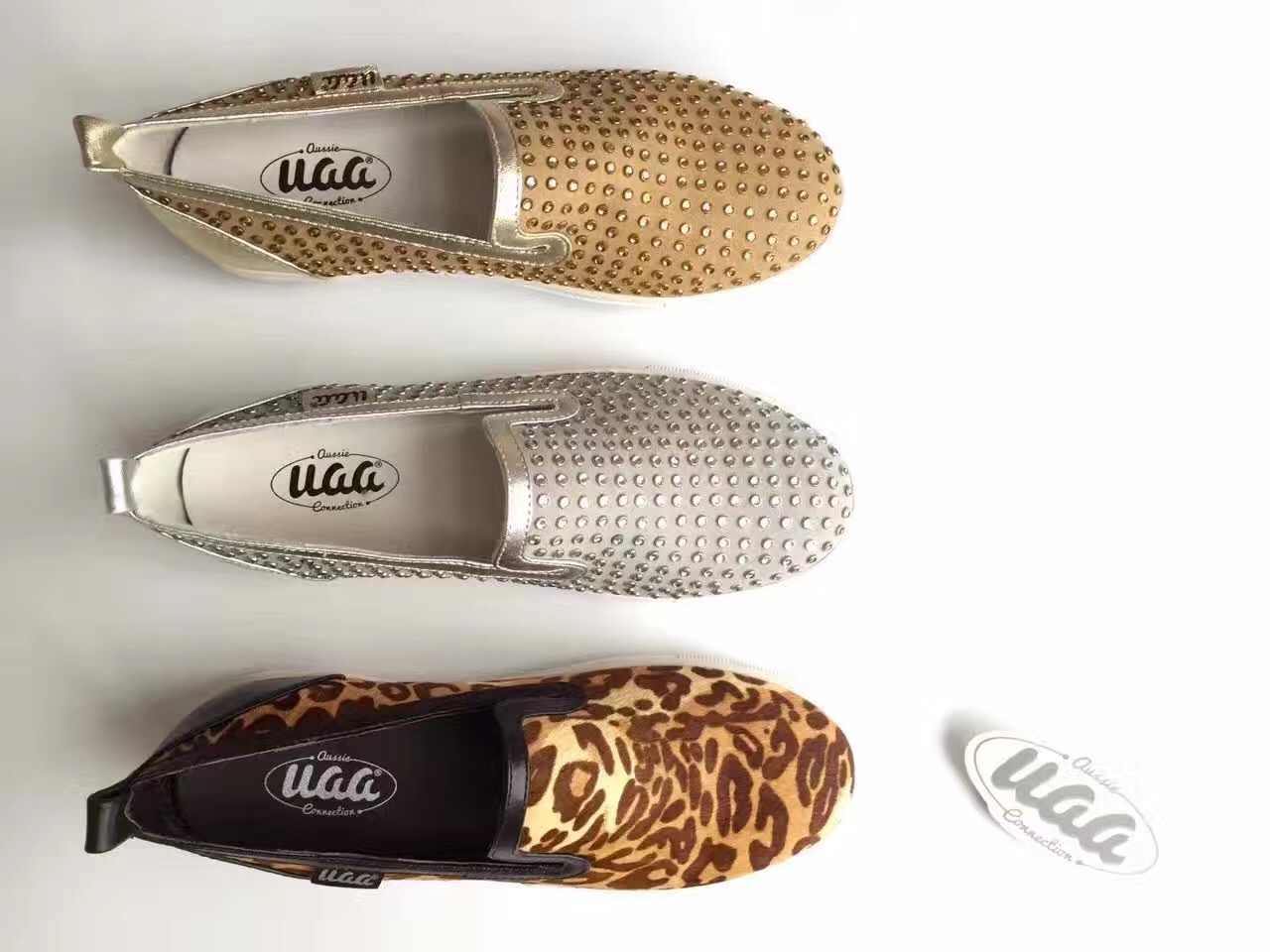 【澳洲仓】【特价】Aussie Connection AC1988 春夏闪亮乐福鞋