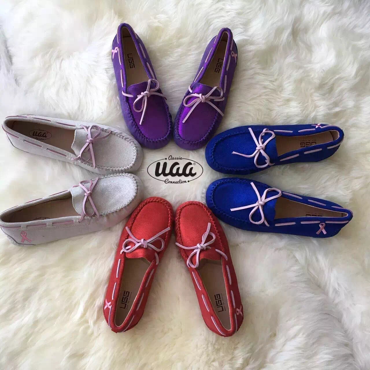 【澳洲仓】Aussie Connection 1699 春夏碎金炫彩无毛豆豆鞋