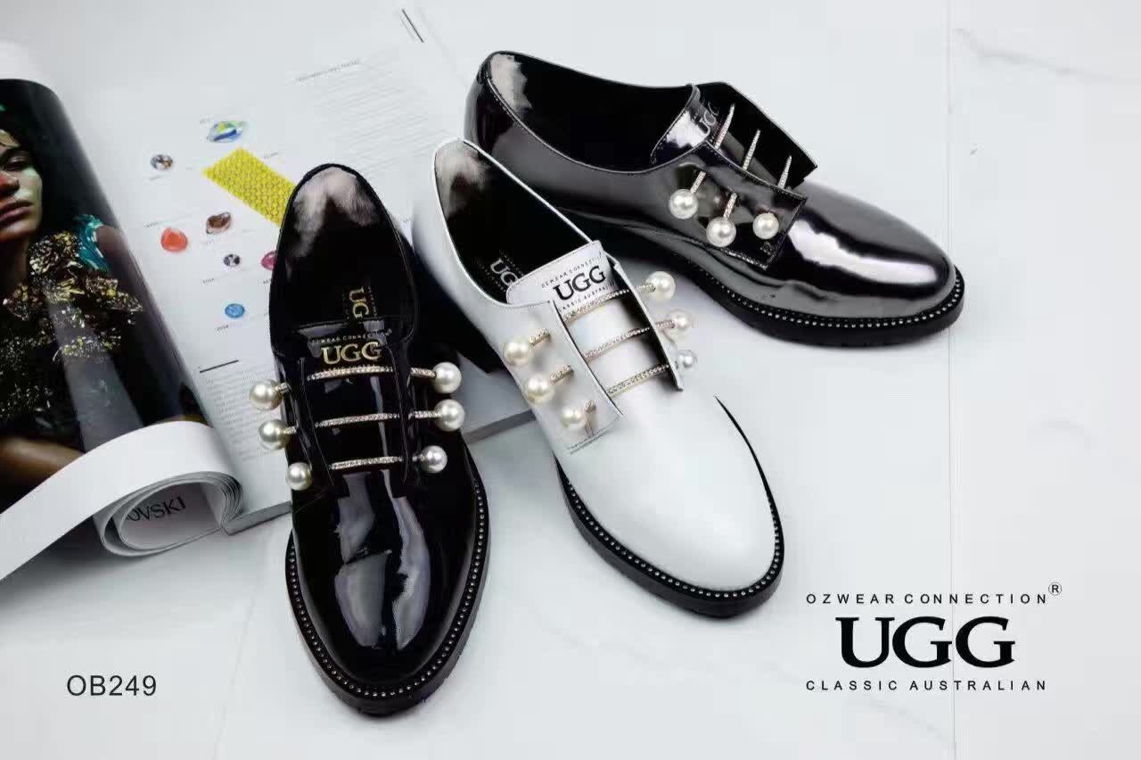 【澳洲仓】【超值特卖】OZWEAR OB249 春夏英伦珍珠鞋带牛津鞋