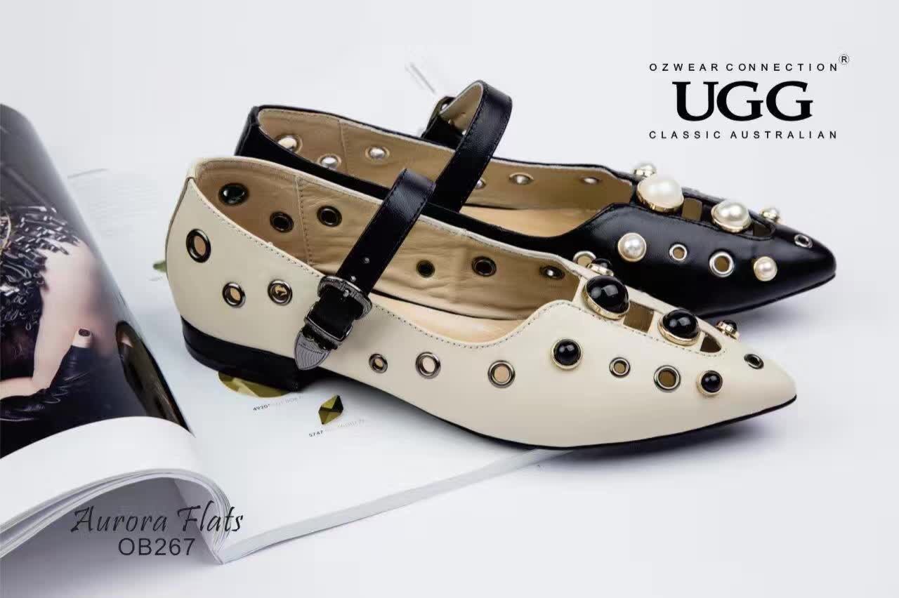 【澳洲仓】【超值特卖】OZWEAR OB267 春夏尖头洞洞鞋