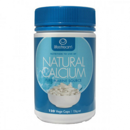 【新西兰仓】LifeStream生命泉 纯天然有机钙胶囊 120粒