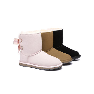 【澳洲仓】as ugg basia 511022 秋冬 双后蝴蝶结丝带雪地靴