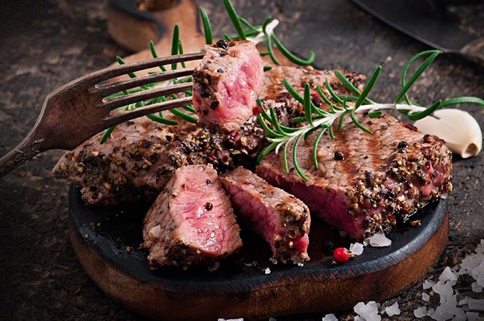 【中国仓】澳洲谷饲100天板腱牛排200g*8片 送黄油7g/8块和黑椒1包