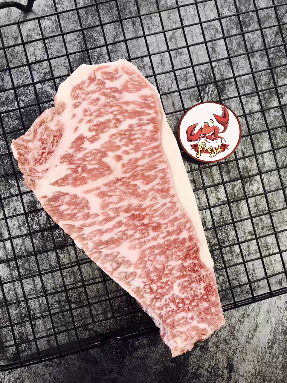 【中国仓】澳洲顶级m12和牛西冷 200g/片 *3片(偏远地区请补拍生鲜