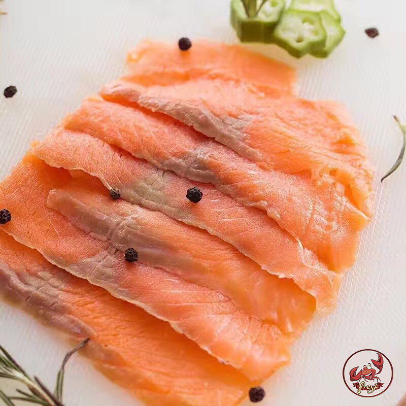 【中国仓】新西兰烟熏三文鱼 100g/包 *4包(偏远地区请补拍生鲜偏远